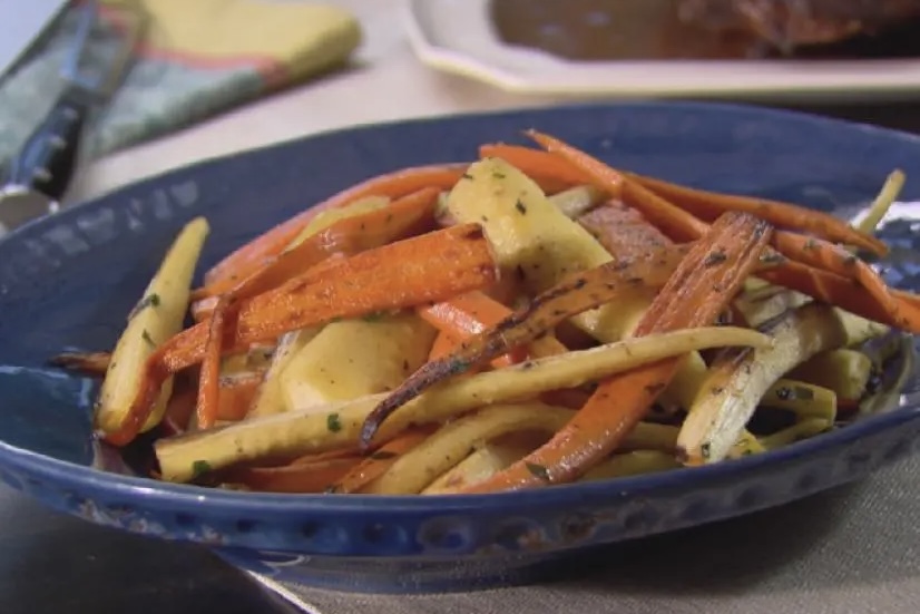 Sauteed Parsnips and Carrots