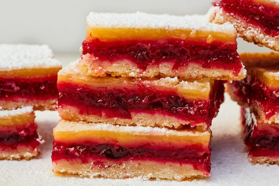 Cranberry Lemon Bars