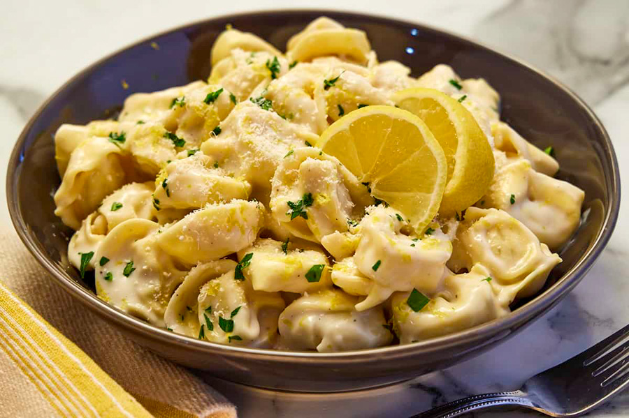 Lemon Cream Tortellini