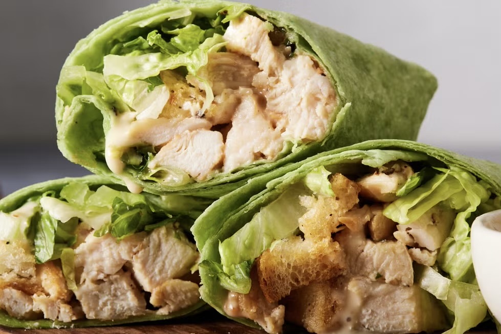 Chicken Caesar Wraps