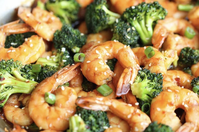 Shrimp and Broccoli Stir Fry