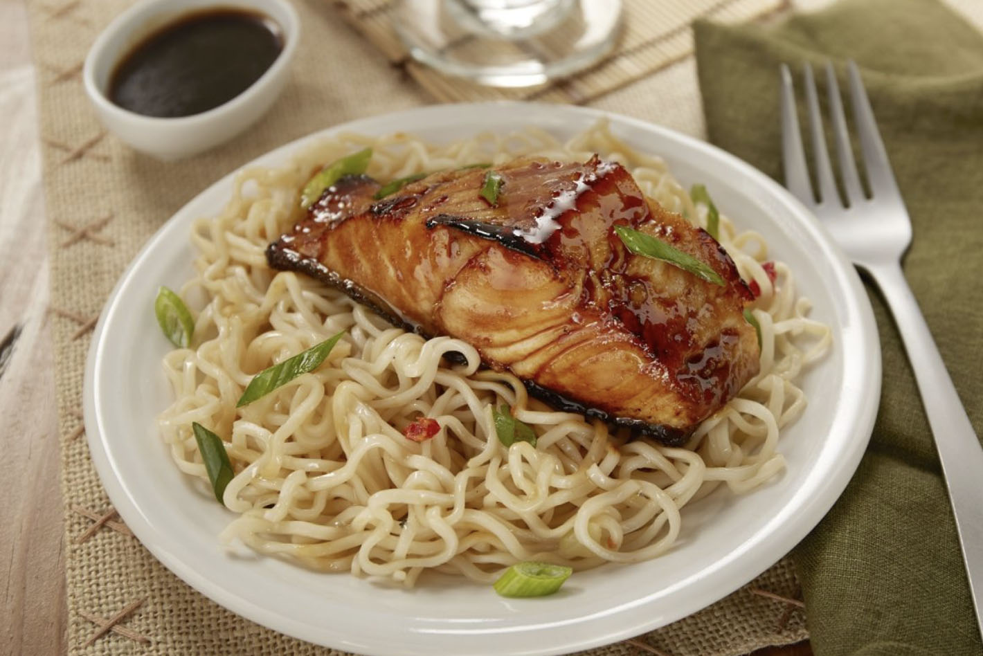 Sauteed Sablefish with Ginger-Soy Glaze